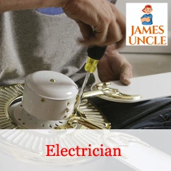 Electrician Mr. Biman Roy in Kinkarbati